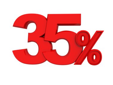 kırmızı işaret yüzde 35'i