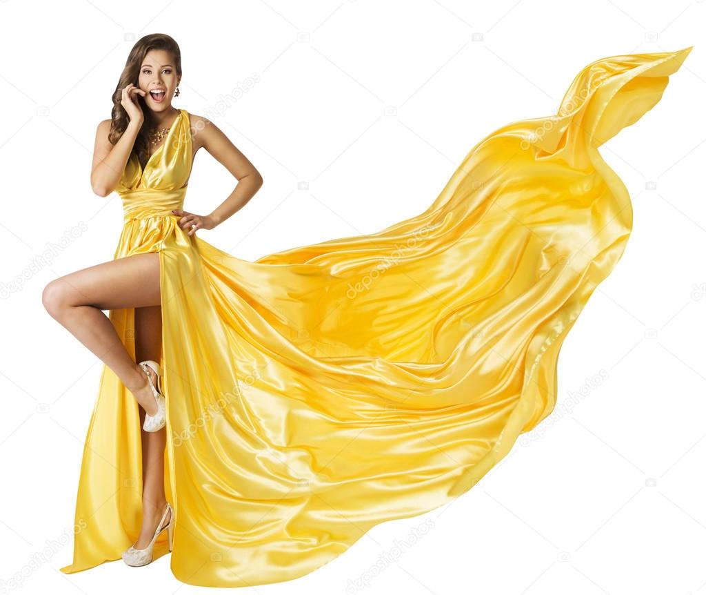 yellow summer dress