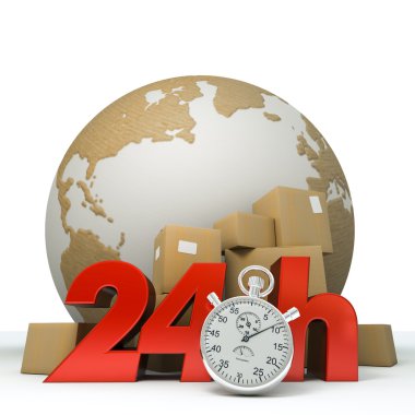 24 dünya teslim gönderilen