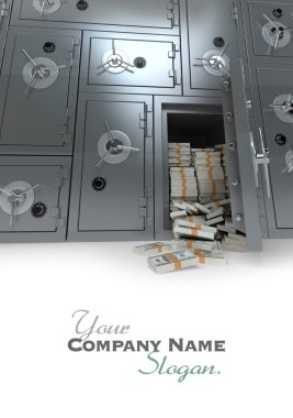 Güvenli tam dolar banka