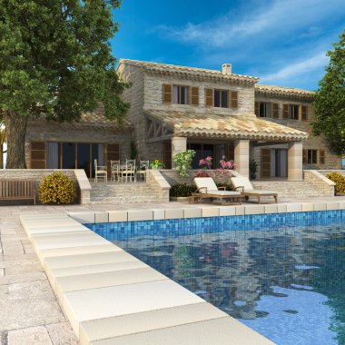 Havuzlu muhteşem villa