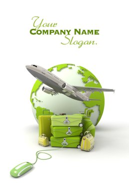 Yeşil golf gezisi uçak rezervasyonu