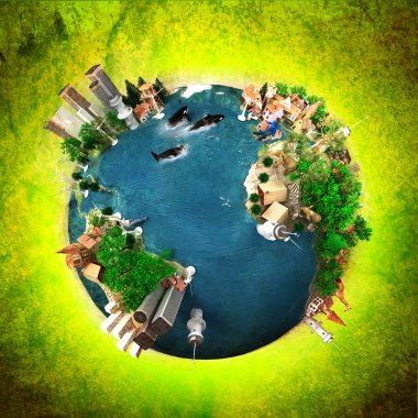 Sustainable Planet clipart