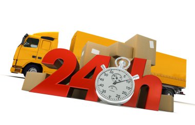 24 yol teslim gönderilen