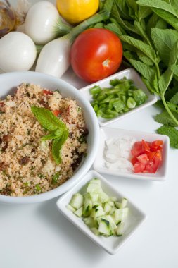 Taze meze salata