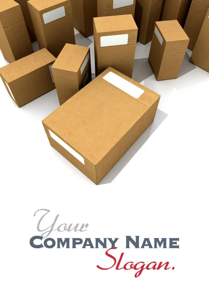 Cajas de cartón — Foto de Stock