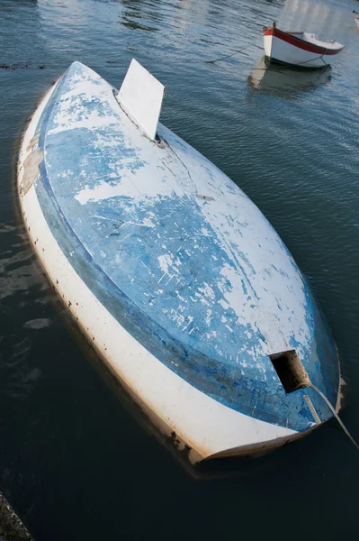 Barco al revés — Foto de Stock