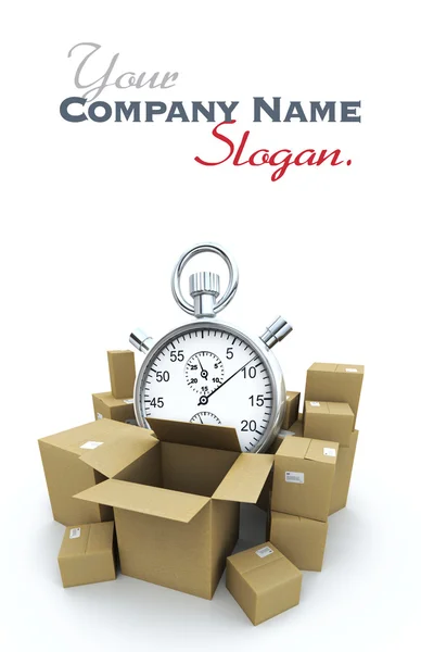 Reliable shipping service — Stock Photo, Image
