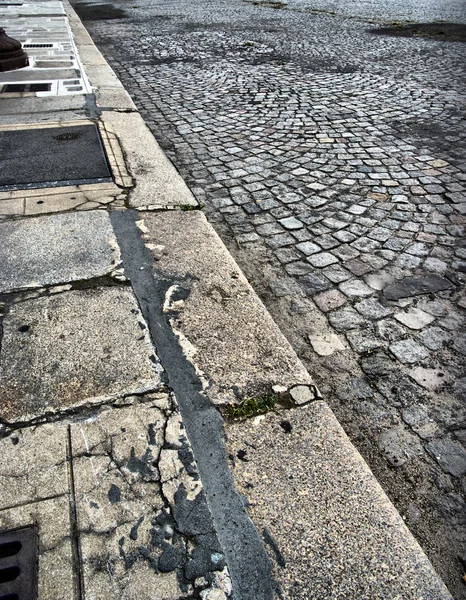 Old Parisian street floor — Stock Photo, Image