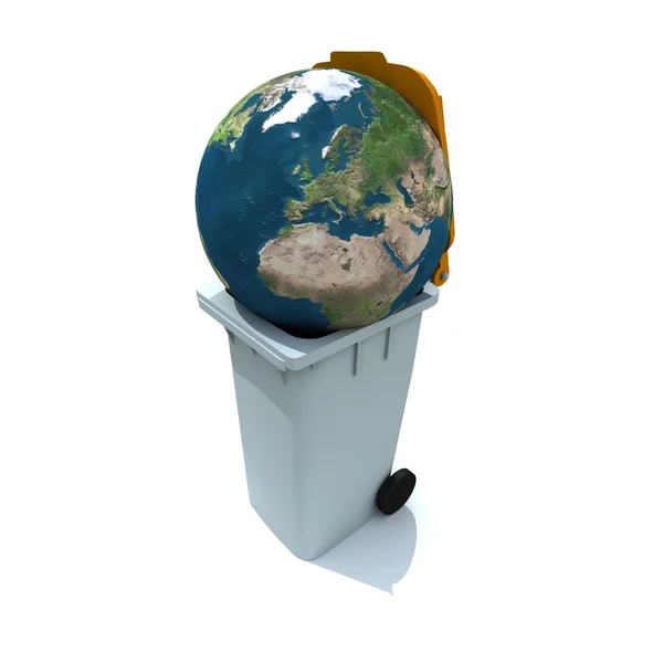 Disposable Earth — Stock Photo, Image