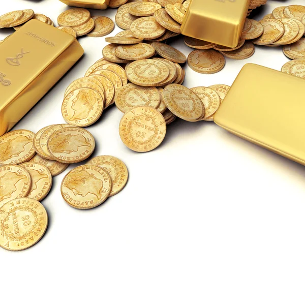 Gold treasure — Stock Photo, Image