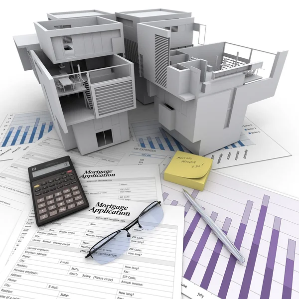 Immobilieninvestitionsprozess — Stockfoto