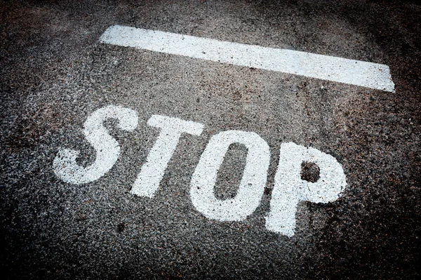 Stop sign — Stock Photo, Image