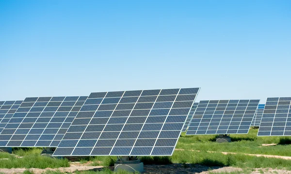 Solar fältet — Stockfoto