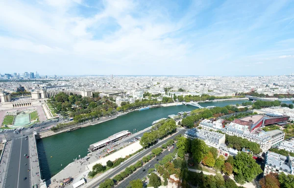 Parijs vanaf de Eiffeltoren — Stockfoto