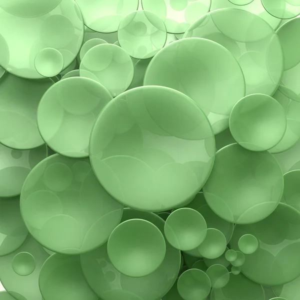 Green transparent disk background — Stock Photo, Image