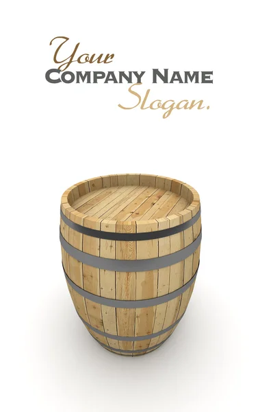 Wine barrel — Stock Photo, Image