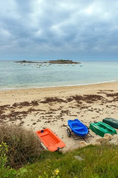 Boats on the beach — Stock Photo, Image