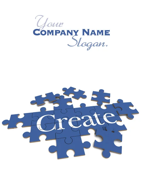 Create puzzle — Stock Photo, Image