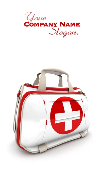 İlk yardım çantası — Stok fotoğraf