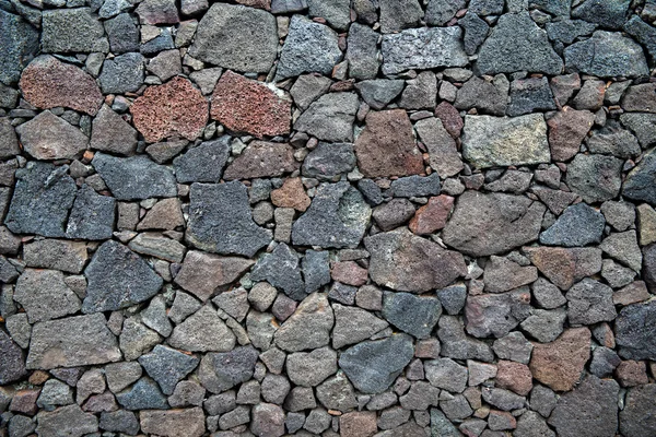 Cracked lava rock texture — Stock Photo, Image