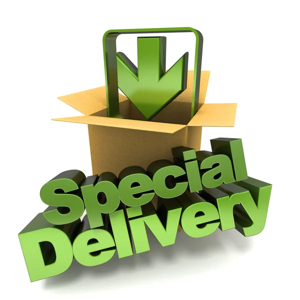 Special delivery — Zdjęcie stockowe