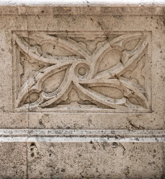 Geschnitzte Säule Detail — Stockfoto