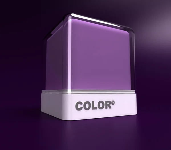 紫色的颜色块 — 图库照片