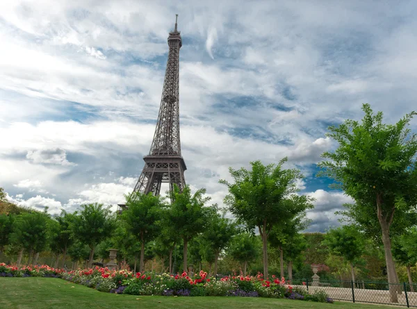 Torre Eiffel cenas f — Fotografia de Stock