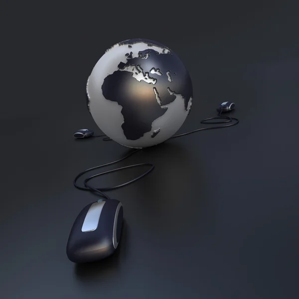 Connected to the world — Stock Photo, Image