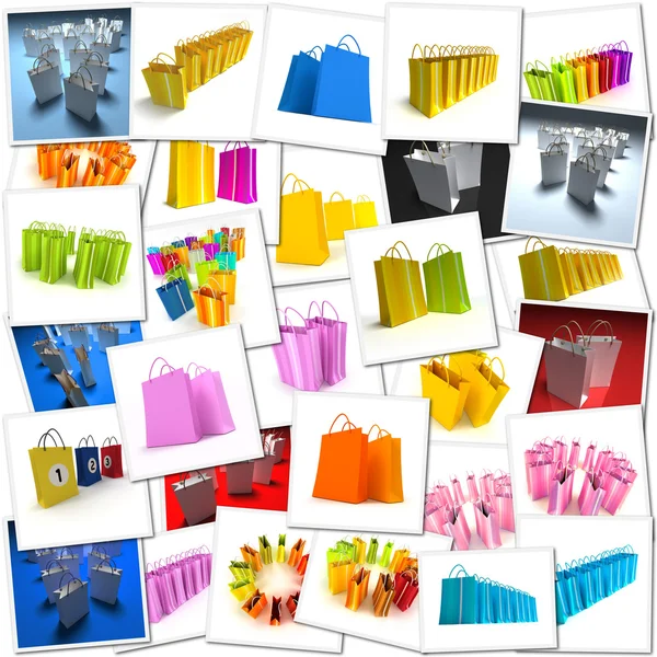 Shopping collection — Stock Photo, Image