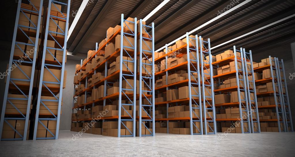 Warehouse background a Stock Photo by ©franckito 65894743