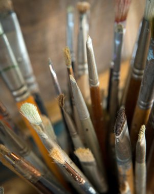Sanatçı fırçalar