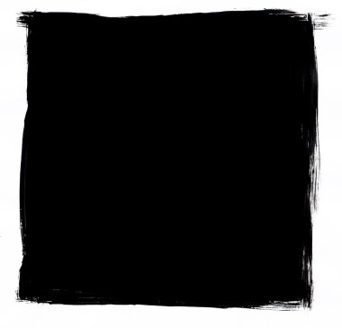 Grunge siyah beyaz kare çerçeve