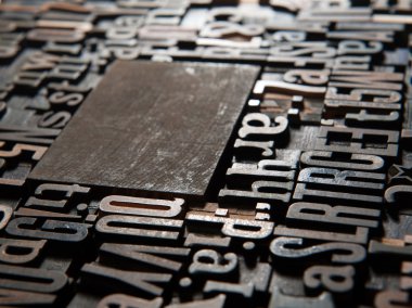 Eski ahşap arka plan yazdırma