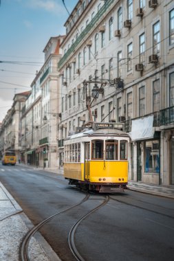 Lizbon sarı tramvay hattı