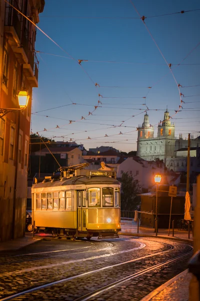 Zomernacht in Lissabon — Stockfoto