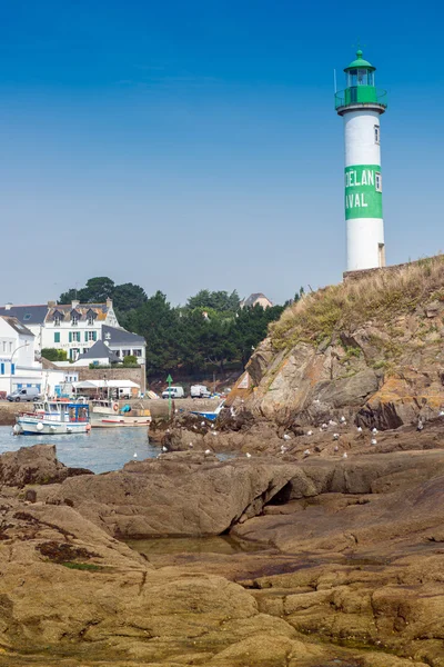 Doelan lighthouse — Stock Photo, Image