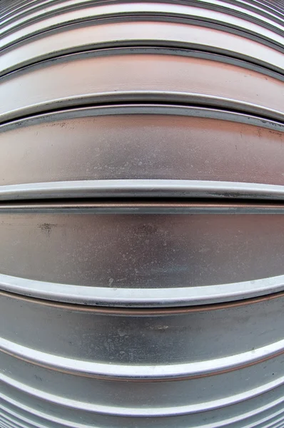 Metal shutter fish-eye lens — Stock Photo, Image