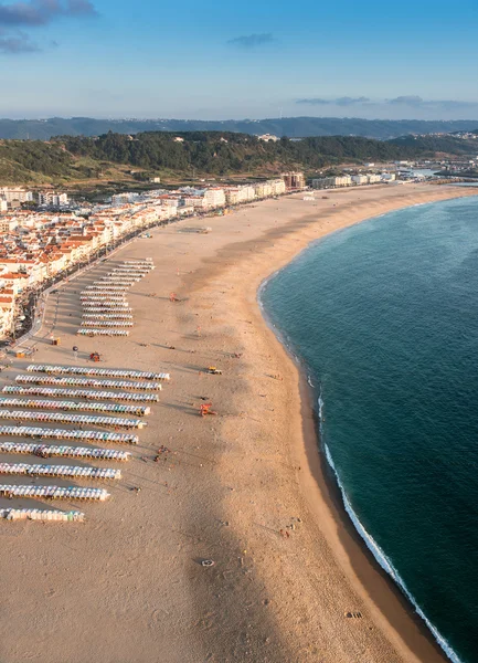 Portuguese beach from the cliffs — Stock Photo, Image