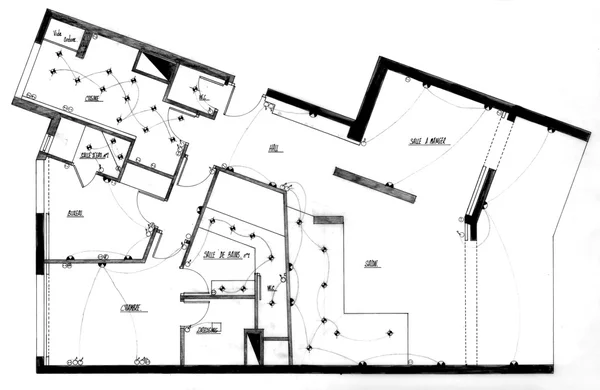 House plan — Stock Photo, Image