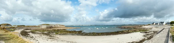 Panorama van de kust van Bretagne — Stockfoto