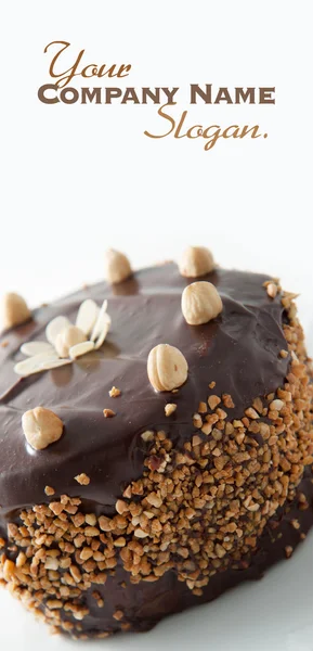 Homemade chocolate cake — Stock Photo, Image