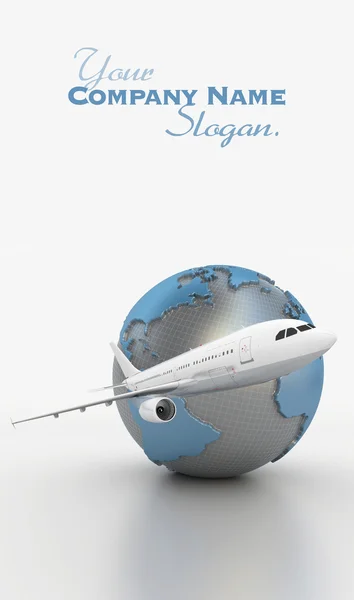 International flight — Stock Photo, Image