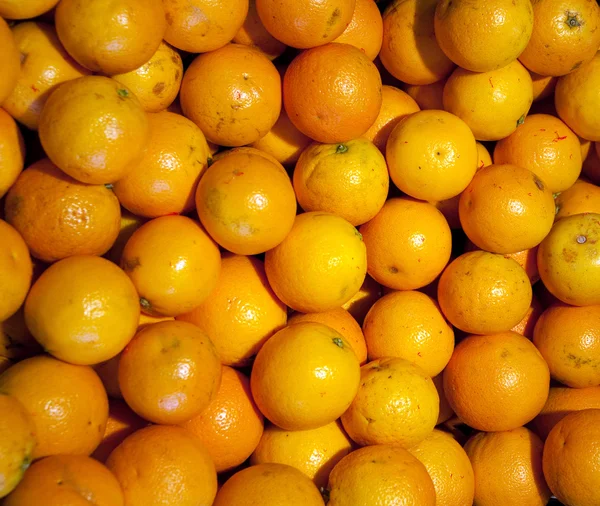 Orangefarbene Anzeige — Stockfoto
