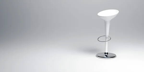 เก้าอี้เย็นสีขาว — ภาพถ่ายสต็อก