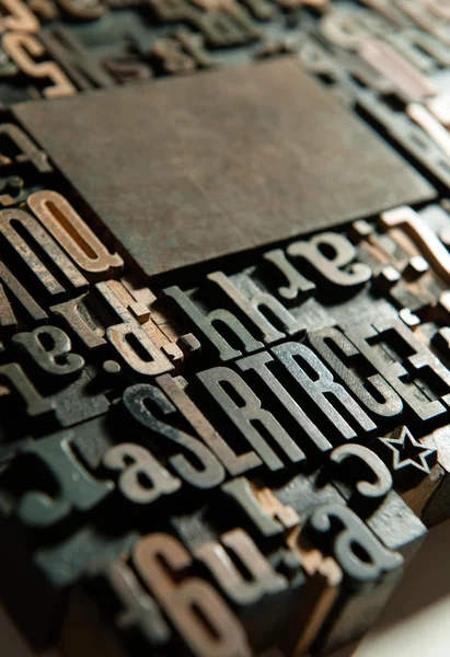 Vintage legno stampa sfondo — Foto Stock