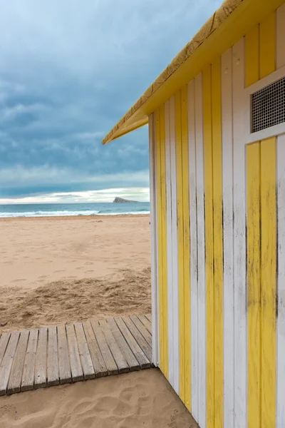 Domek na plaży — Zdjęcie stockowe