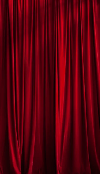 Red curtain  b — Stock Photo, Image