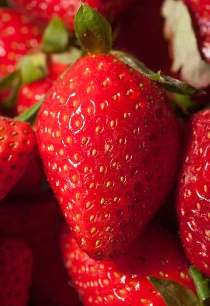 Strawberry macro b — Stock Photo, Image